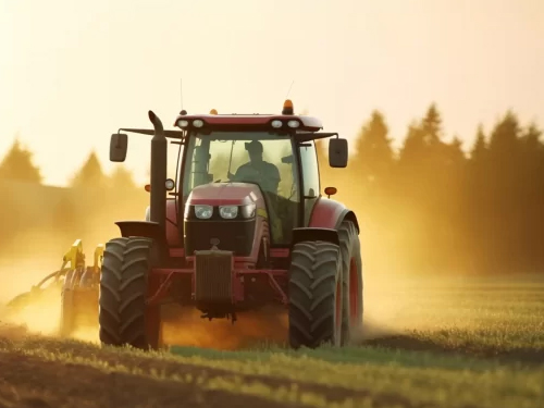 Parti di macchinari agricoli